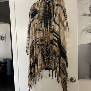 Soft Surroundings Fringe Kimono